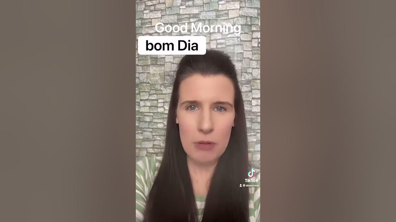 Good Morning in Brazilian Portuguese 🇧🇷