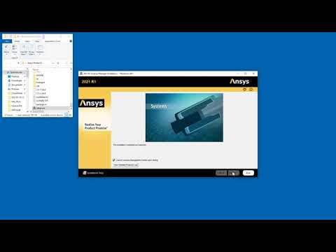 Installing ANSYS License Manager on Windows