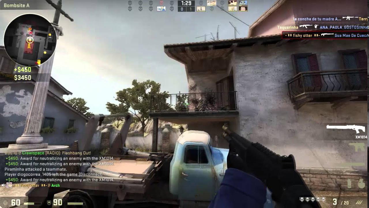 [CSGO TUTORIAL] Securing B site on Inferno by Apartments as T - YouTube