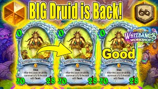 Big Druid Is Back With Un'Goro Quest 3.0 Deck After Nerfs At Whizbang's Workshop | Hearthstone