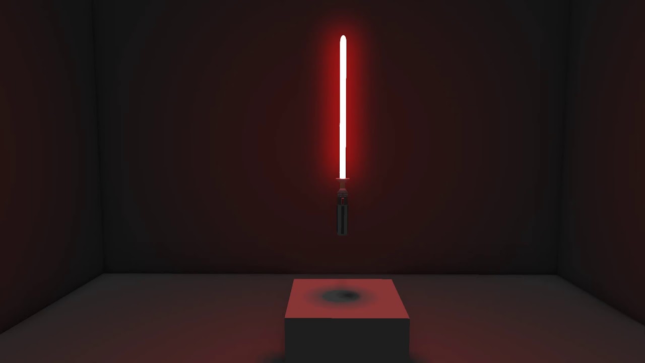 Lightsaber Ignite and Disignite (Better Audio and Red Saber) YouTube