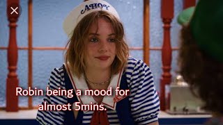 Robin Buckley Being Iconic Stranger Things