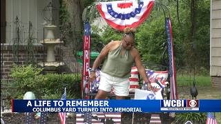 Family honors late veteran with "Independence Day" memorial