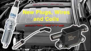 C7 corvette spark plugs wires and coils