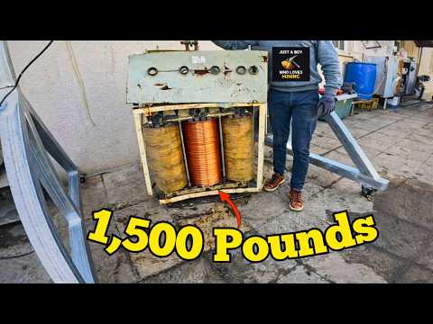 1,500-lb Transformer Teardown — Did We Hit the PAYDAY?(SHOCKING Results)