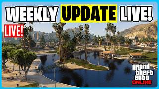 GTA ONLINE WEEKLY UPDATE LIVE! BONUSES, DISCOUNTS &amp; MORE!