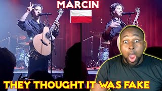 Marcin Patrzalek - When I Stopped My Show To Prove It Wasn't Fake | REACTION