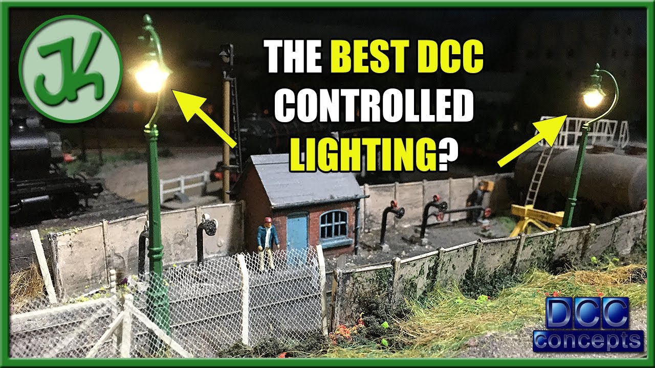 Easy Street and Wall Lamps to Light Your Model Railway - YouTube