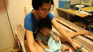 20130924 [9M15D] 講故事 (船) 聽到鳴笛會跳舞
