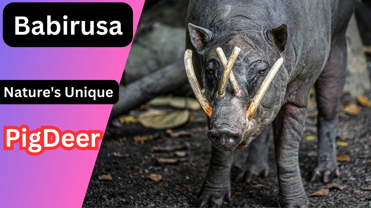 Babirusa || The Hidden Secrets of Male Babirusa Tusks Unveiled