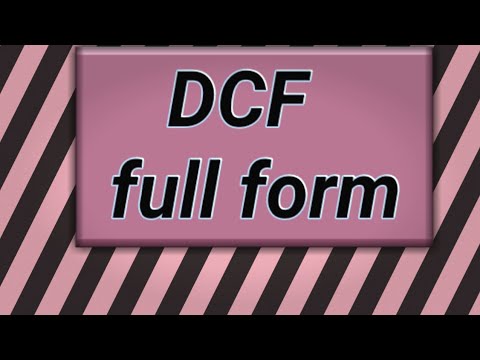 DCF ka full form