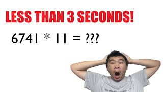 Number Sense / Mental Math: How to INSTANTLY multiply any number by 11!