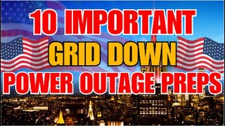 Blackout Survival: The 10 Most Important Items for Surviving an instant Blackout in the USA
