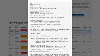 [TRIPLE HEADER] EAS 1 SVR 2 TORs For NY/GA 10/10/20 6:09 PM (18:09)
