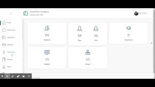 Deleting a classroom from the system