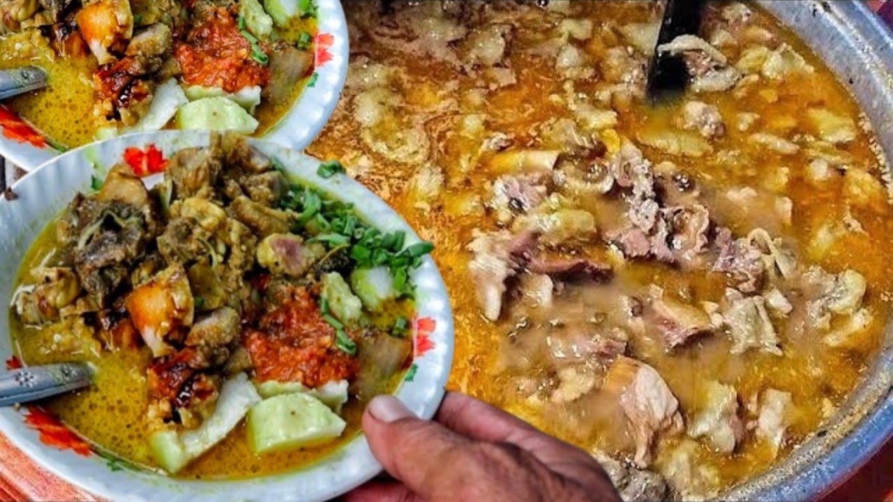 LONTONG GULE SAPI KACANG HIJAU LEGENDARIS DI SURABAYA -LONTONG GULE SAPI PAK SADIK