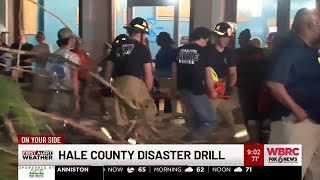 First responder disaster training in Hale County