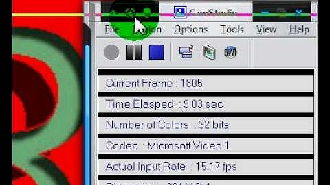 How to enable sound in camstudio