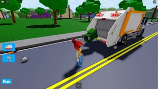 GARBAGE  TRUCK STREET SWEEPING SIMULATOR ROBLOX GAMEPLAY #roblox #robloxgameplay #games screenshot 3