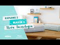 Cricut Explore 3 e Cricut Maker 3 - Nova Tecnologia Cricut