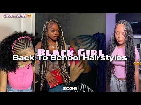 The Ultimate Black Girl Back To School Hairstyles | TikTok Compilation 2026