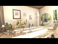 Sunlit Atelier Ambience  | be Good Artist | Nature Sounds and Relax for 5 Hours