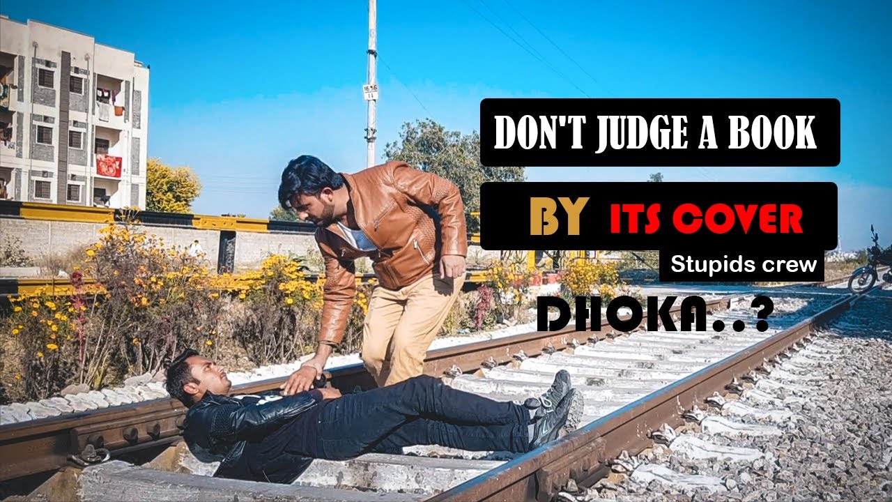 DON'T JUDGE A BOOK BY ITS COVER | Unexpected Twist | Stupids crew