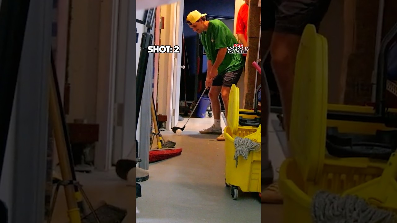 From tee to bucket in 4 shots