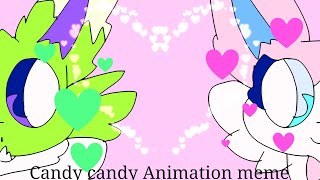 Candy candy Animation meme ft. Sunny, Sunshine and Axel from EVAB