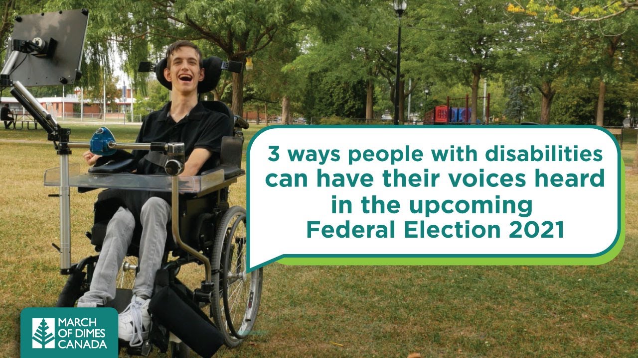 3 ways people with disabilities can have their voices heard in the upcoming Federal Election 2021