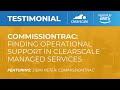 CommissionTrac: Finding Operational Support in ClearScale Managed Services