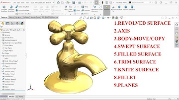 SolidWorks Advanced Tutorial Water Tap
