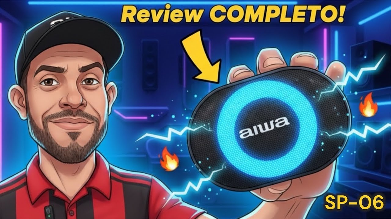 AIWA SP-06 10W TWS - Review completo vale a pena ? 