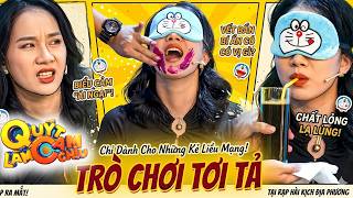 Game Show  Qunh Qunh V L Dng Bo Lm Ti T Khi Tham Gia Gameshow  Qut Lm Cam Chu