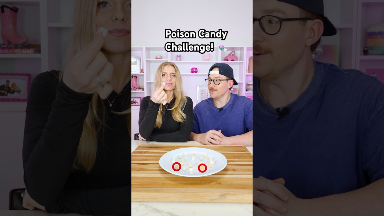 Poison Candy Challenge with my Husband!