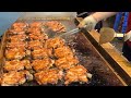 Taiwan Street Food - Chicken Steaks with Hot Plate Noodles / 超大量鐵板雞腿排