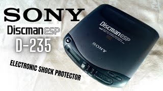 Sony D-235 Discman || Serial No. A361239