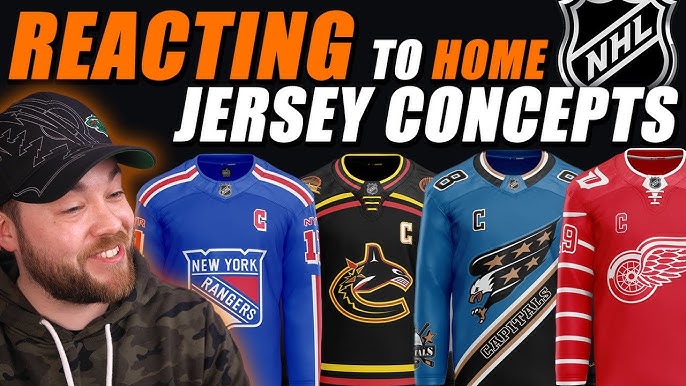 NHL Jersey Mashup Concepts — NHL Jersey Mashup