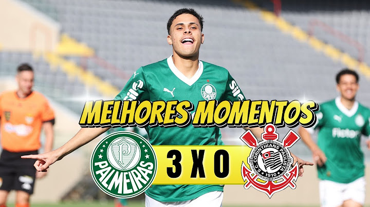 Palmeiras 3 x 0 Corinthians - Highlights - Paulista Under-20 2025