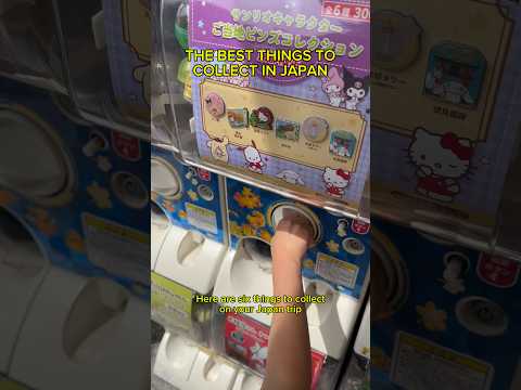 Things to collect in Japan: stamps, coins, gacha, omamori, plush keychains and coffee cards!