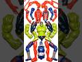 AVENGERS TOYS MARVEL'S, SPIDERMAN VS HULK VS VENOM VS CAPTAIN AMERICA. #avengers #shorts