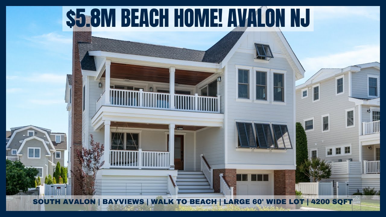 Brand New Construction Avalon Nj 285 58th Street Avalon Nj Youtube 