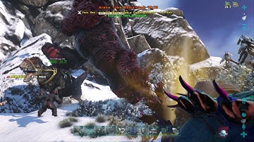 PvE Official Servers Velonasaurus vs Alpha Megapithecus