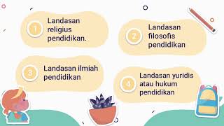 Pengertian, Jenis, dan Fungsi Landasan Pendidikan | Kelompok 5