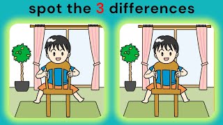find the 3 difference |No626