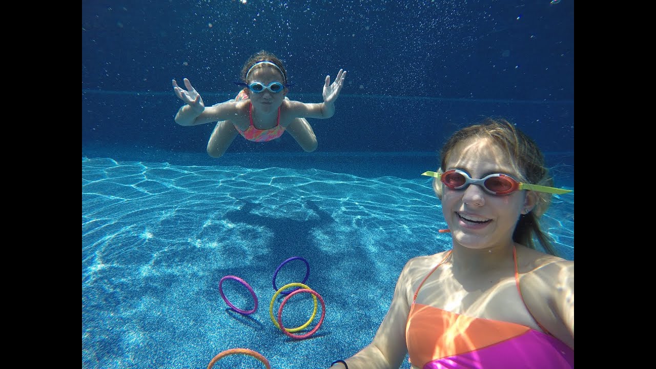 Underwater Gymnastics Challenge (Summer swim edition pt. 1) YouTube