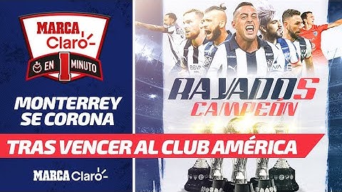 Monterrey consigue su quinto título de liga tras vencer al América en penales