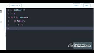 Python Tutorial: Sum of Even Numbers