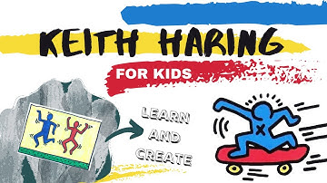 Keith Haring for kids!       Learn about the artist and create your own masterpiece! #ArtForKids