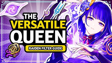 COMPLETE RAIDEN GUIDE! Best Raiden Build – Talents, Weapons, Artifacts & Teams | Genshin Impact 5.6